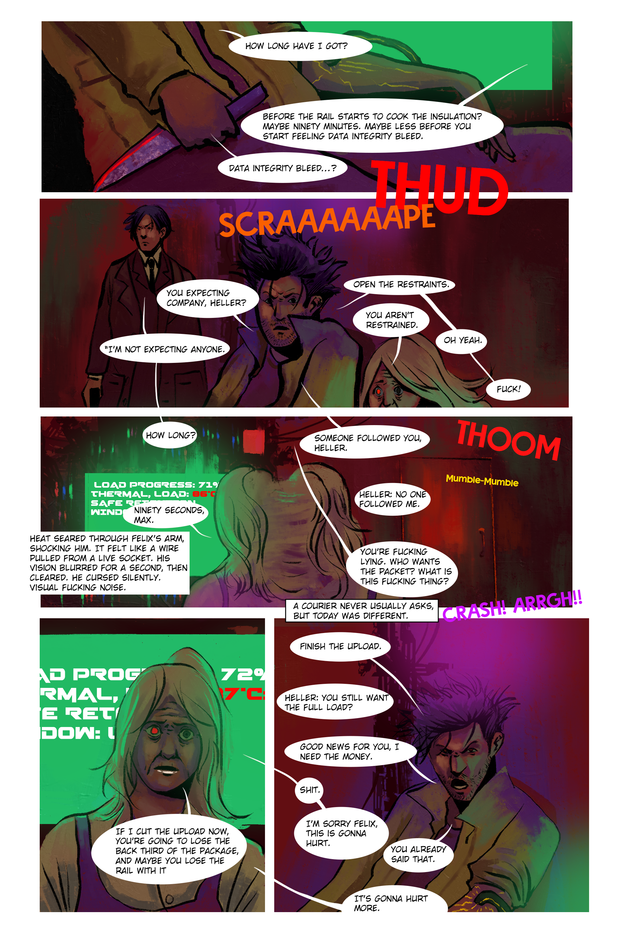 Hard Carry comic page 3